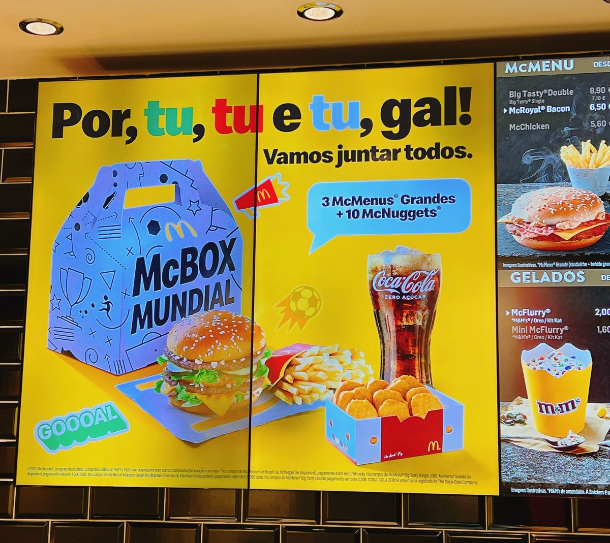 ♠ 葡萄牙食記｜法羅【McDonald's】- 氣死人的麥當勞限定盒
