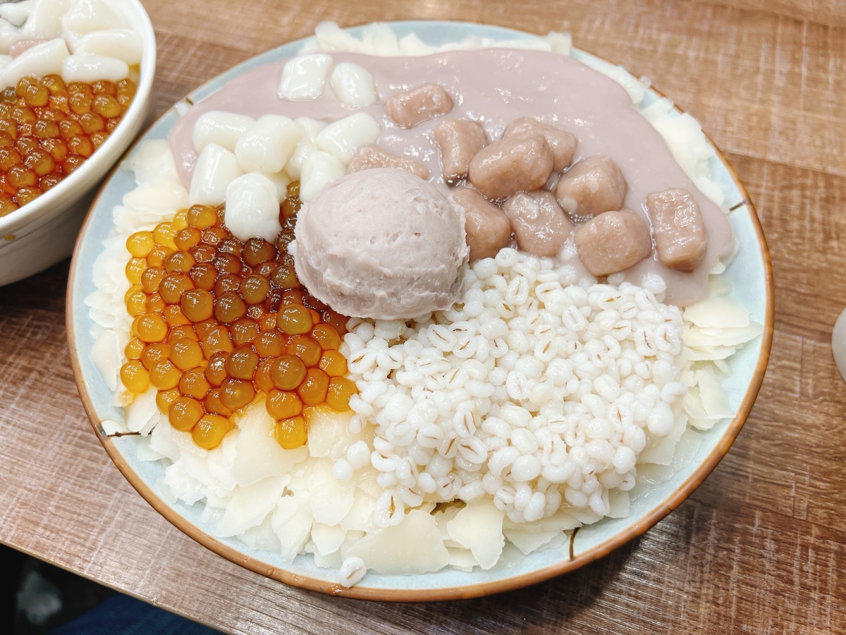 ▦ 食記│永和【阿爸の芋圓】- 滿滿芋頭的蔗片冰