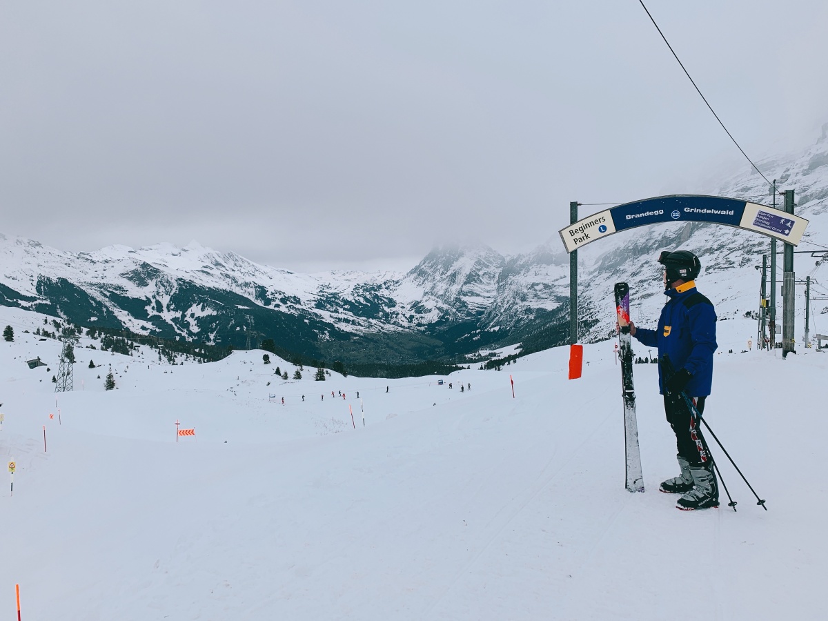 ♠ 瑞士遊記│【少女峰】- 人生第一次滑雪