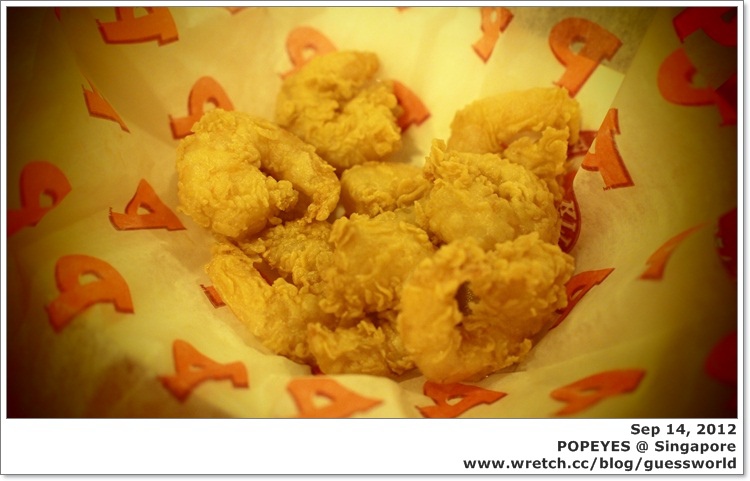 ♣ 新加坡食記｜樟宜機場【POPEYES】- 毀壞我心中好吃的炸雞炸薯條