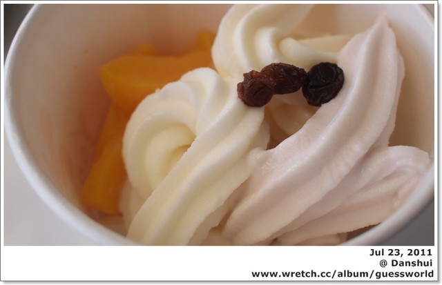▦ 食記│淡水 Yogurtto 活菌無脂優格雙淇淋