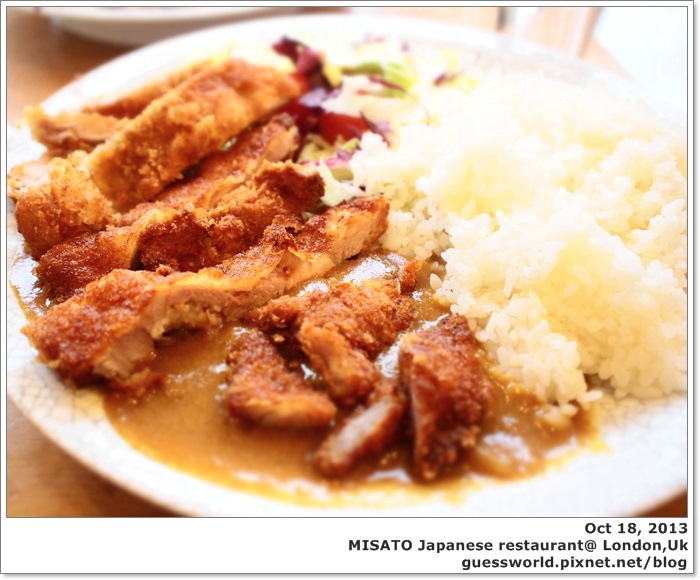 ♧ 倫敦食記【MISATO Japanese restaurant】- 鄉愁爆發豬排飯