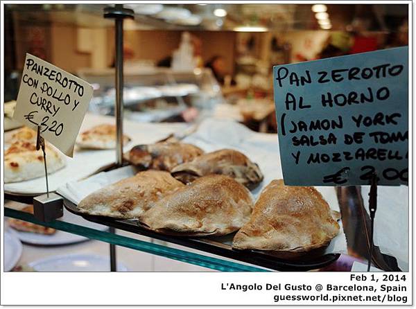 ♧ 巴塞隆納食記｜Ciutat Vella【L'Angolo Del Gusto】- 販賣Pizza+餃類的熟食店