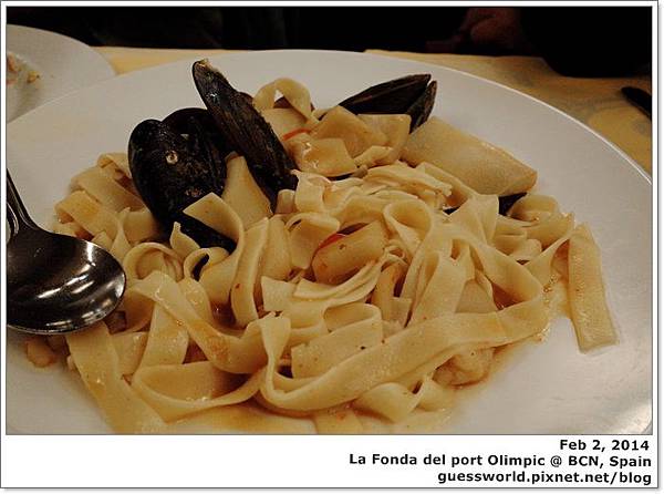 ♧ 巴塞隆納食記【Sant Marti ─ La Fonda Del Port Olimpic】─ 頗貴的海邊餐廳
