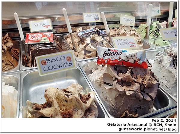 ♧ 巴塞隆納食記｜Ciutat Vella【Gelateria Artesanal】- 蘭布拉大道上的冰淇淋店