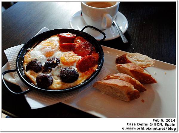 ♧ 巴塞隆納食記｜Ciutat Vella【Casa Delfín】- 裝潢很復古華麗的早午餐店