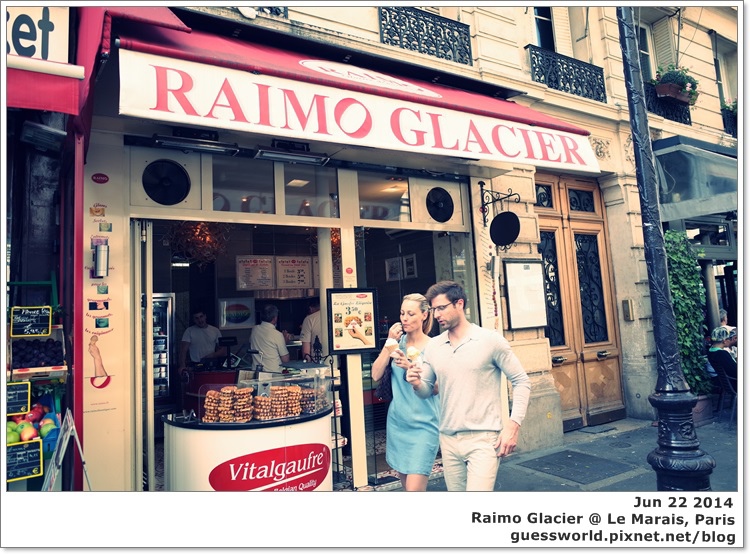 ♣ 法國食記│巴黎【Le Marais-Raimo Glacier】─ 瑪黑區美味冰淇淋