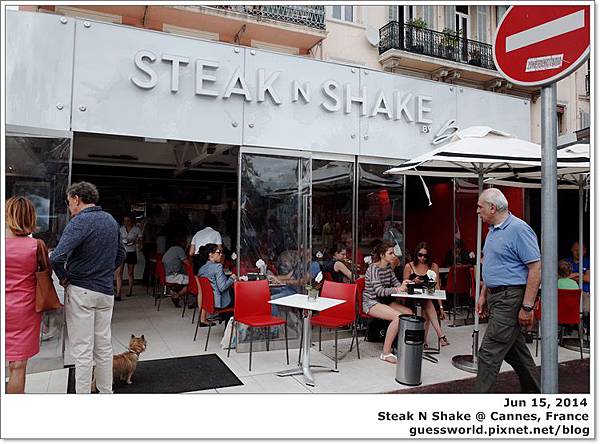 ♣ 法國食記│坎城【Steak N Shake】─ 平價的漢堡店