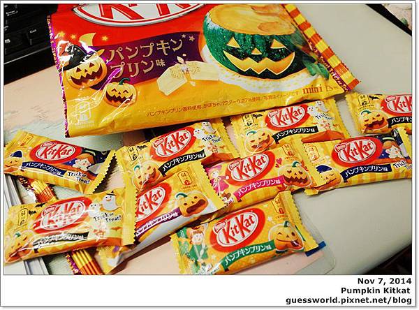 ⓚⓘⓣⓚⓐⓣ食記【KitKat Halloween南瓜口味】