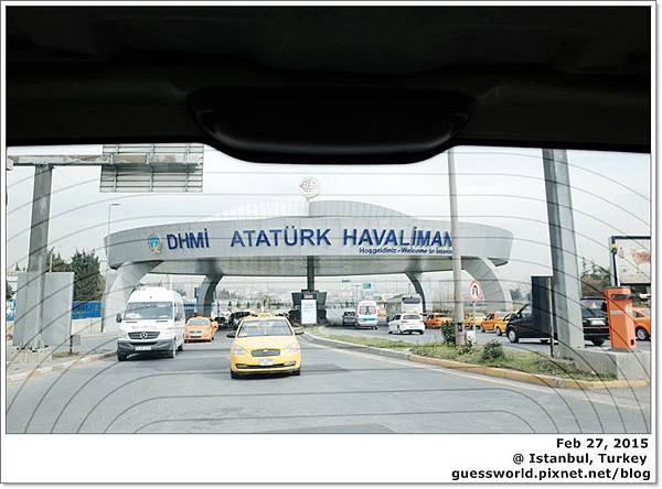 ♣ 土耳其【伊斯坦堡舊城區搭計程車去機場 】
