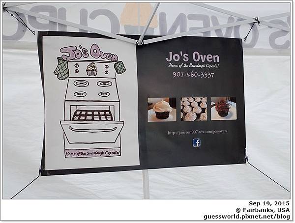 ♣ 阿拉斯加食記│Fairbanks【Jo's Oven】- 農夫市場裡的杯子蛋糕
