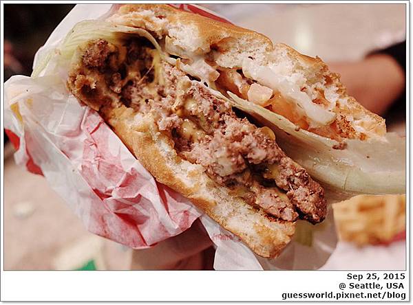 ♣ 西雅圖食記【Wendy's】- 飽嘴的牛肉堡