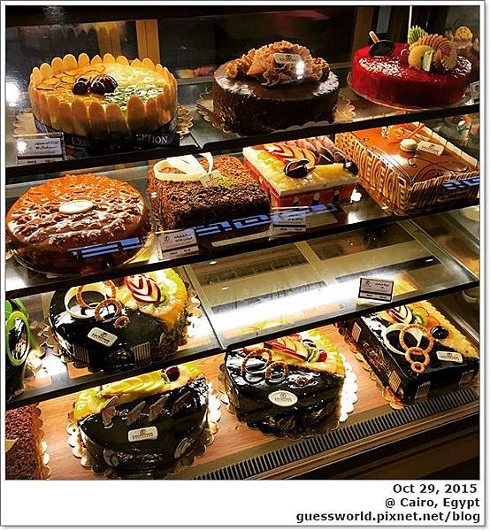 ♦ 埃及食記│吉薩Giza【Exception Pastry & Bakery  】- 看似高貴的平價美味甜點