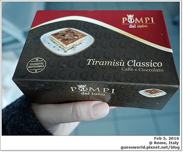 ♠ 義大利食記│羅馬【Pompi】- 太美味了這個提拉米蘇