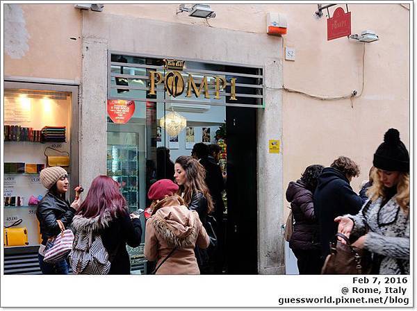♠ 義大利食記│羅馬【Pompi】-靠近西班牙廣場的美味提拉米蘇