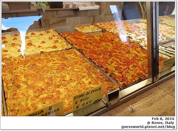 ♠ 義大利食記│羅馬【Pizza Florida】- 大推薦古蹟旁邊的美味Pizza店