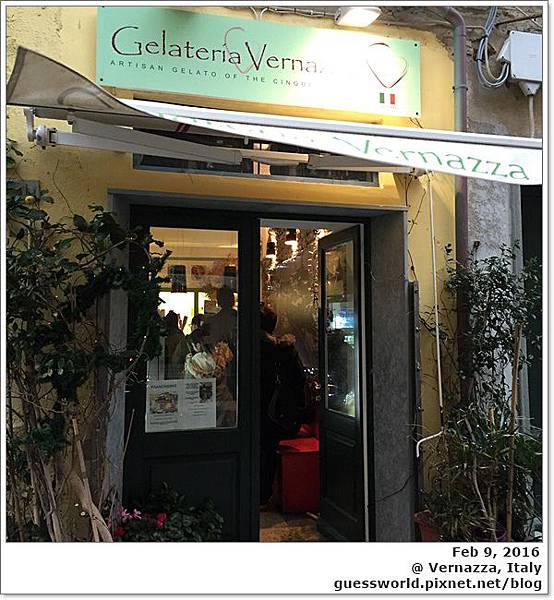 ♠ 義大利食記│五漁村【Gelateria Vernazza】- 在Vernazza的冰淇淋店