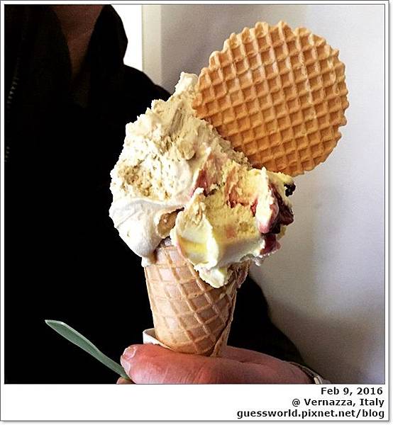 ♠ 義大利食記│五漁村【Gelateria Vernazza】- 在Vernazza的冰淇淋店
