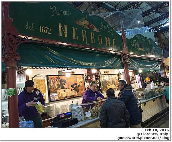 ♠ 義大利食記│佛羅倫斯【Nerbone】- 中央市場裡的牛肚包
