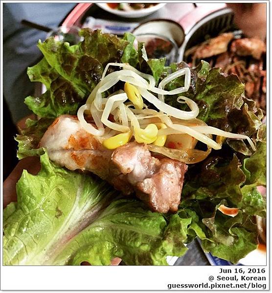 ⓢ 首爾食記｜梧柳洞【漢拿山黑豬肉 】- 三大天王推薦的的烤黑豬肉