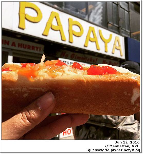 ♣ 紐約食記│Manhattan【Gray's Papaya】- 令人失望的熱狗名店