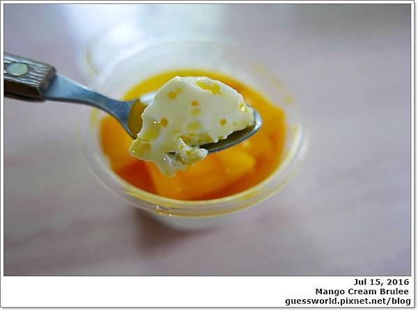 ▦ 食記│Costco 芒果奶酪 - 好香甜可口的消暑甜點