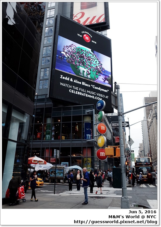 ♣ 紐約│逛逛【M&M's World】- 時代廣場上的亮點