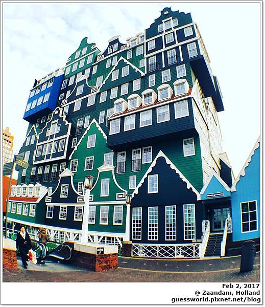 ♞ 荷蘭│贊丹住宿【Inntel Hotels Zaandam】- 走入童話世界般的旅館
