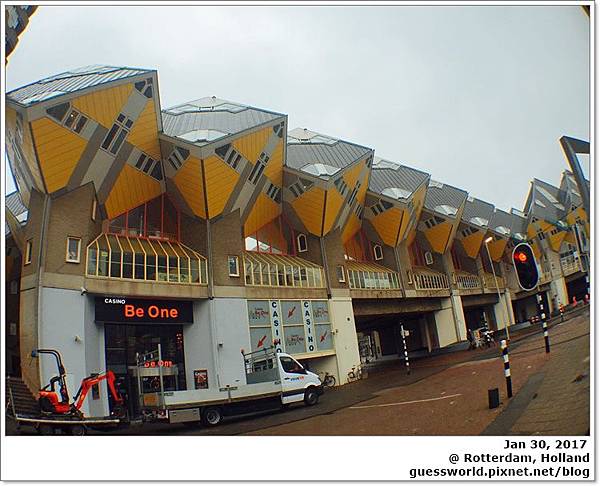 ♞ 荷蘭遊記 Day5│鹿特丹【方塊屋、中央圖書館、Markthal拱形市集、小孩堤防】