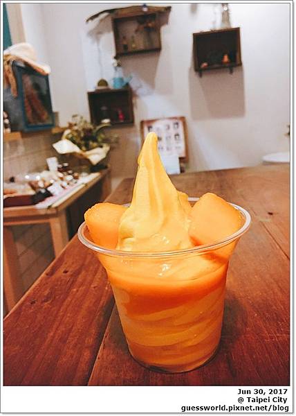▦ 食記│台北大安 小涼院 - 當季水果新鮮手作冰淇淋