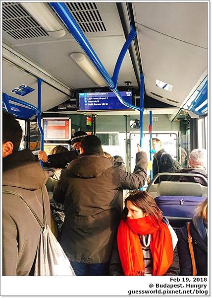 ♞ 匈牙利交通│布達佩斯【市區到機場交通】- 100E 公車