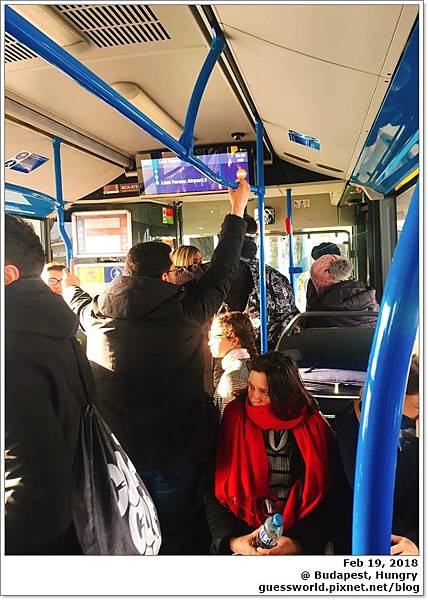 ♞ 匈牙利交通│布達佩斯【市區到機場交通】- 100E 公車