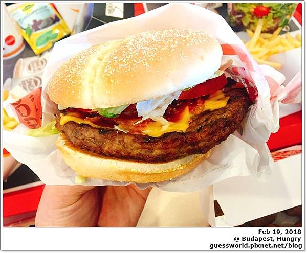 ♞ 匈牙利食記│布達佩斯【Burger King】
