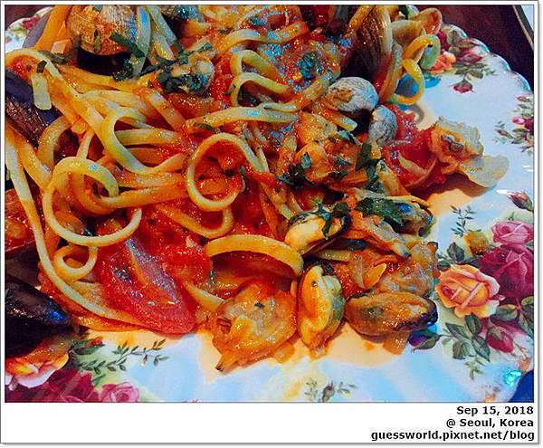 ▩ 首爾食記│弘大【Bada Pasta 바다파스타】- 滿滿海味的義大利麵