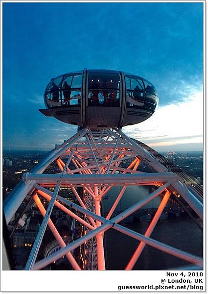 ♣ 倫敦遊記│Day2【London Eye】－ 用快速通關輕鬆飽覽倫敦夜景