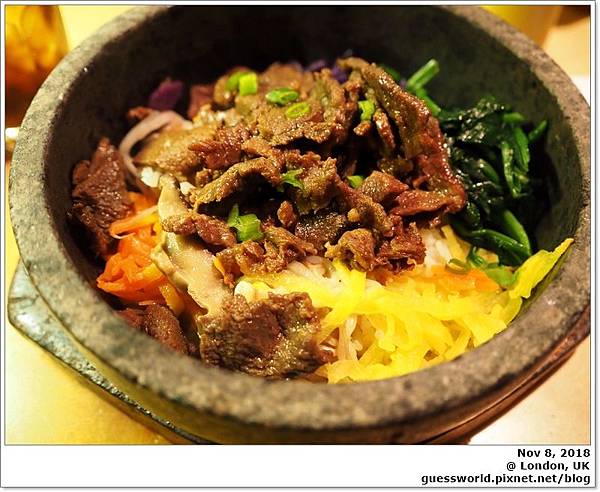 ♣ 倫敦食記│Soho【Bibimbap】－生意超好的韓式拌飯