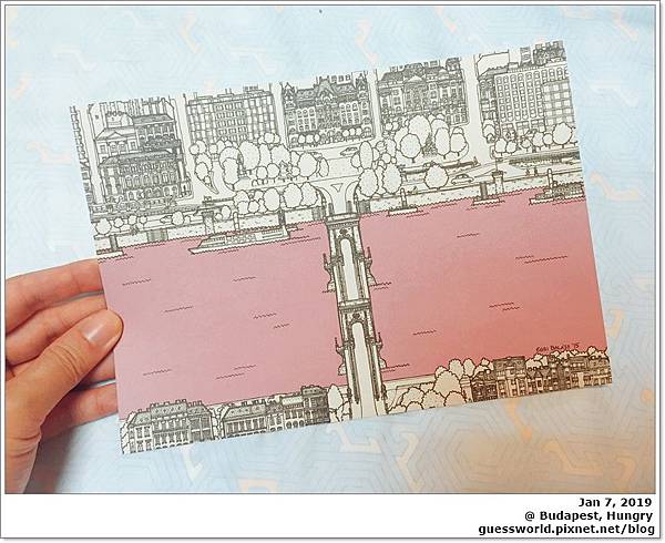 ♞ 匈牙利買買│布達佩斯【Urban Sidewalker】- 有設計感的明信片