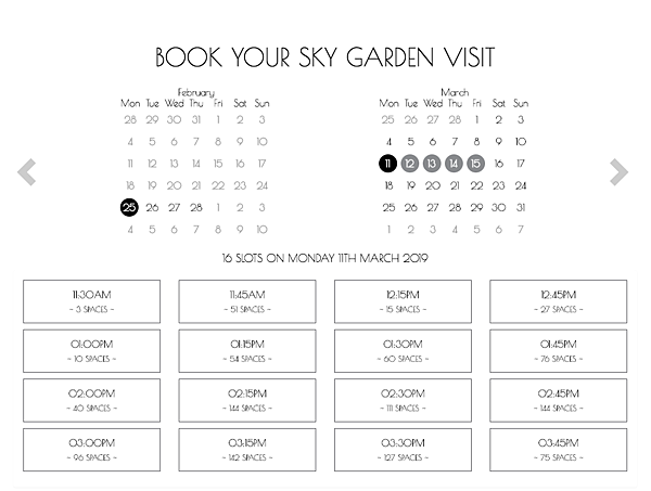 ♣ 倫敦遊記│Day7【Sky Garden】－ 從高空一覽倫敦