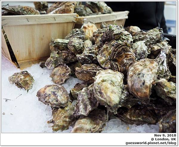 ♣ 倫敦食記│Borough Market【Richard Haward Oysters】－波羅市場吃生蠔