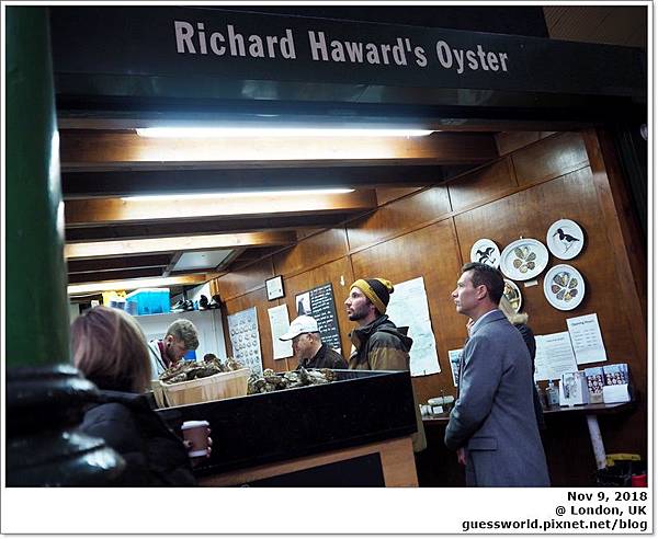 ♣ 倫敦食記│Borough Market【Richard Haward Oysters】－波羅市場吃生蠔