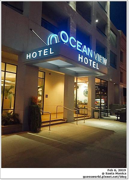♠ 美國│Santa Monica住宿【Ocean View Hotel】- 在海邊的旅館