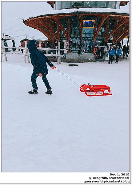 ♠ 瑞士遊記│【少女峰】- 人生第一次滑雪