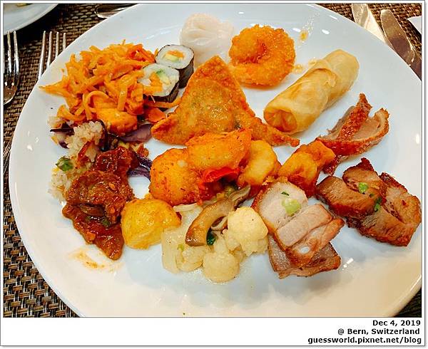 ♠ 瑞士食記│伯恩【Yù Asian restaurant】- 超水準演出的亞洲料理吃到飽