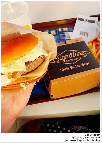♠ 瑞士食記│蘇黎世【McDonald’s】- 世界最貴麥當勞?