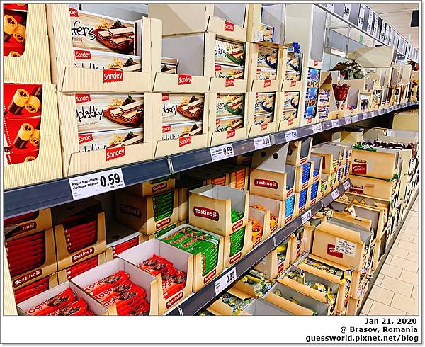 ♠ 羅馬尼亞│布拉索夫【LiDL】- 超市的日常與物價